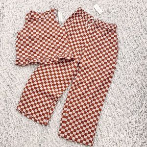 NWT Rylee + Cru matching set